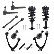 Front End Steering Struts Control Arms Kit 12 PCS Set for Silverado Sierra 1500