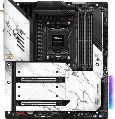 ASRock X670E Taichi Carrara AM5 DDR5 PCIe 5.0 WiFi ATX Mainboard Atemberaubend