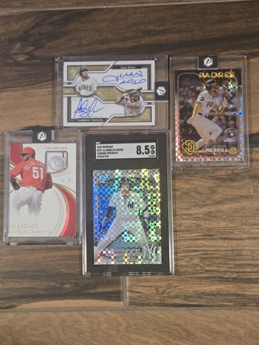 2023 Topps Tier One Juan Soto & Fernando Tatis Dual Auto Tier One #15/25