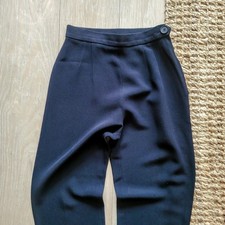 90s Moschino Black Office Goth Slacks