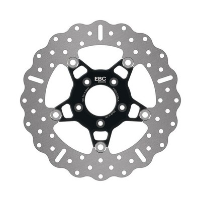 EBC Cont Bremsscheibe FLHS für HD Softail FLSTF Fat Boy Frt Opt 0017'' massiv 00-07