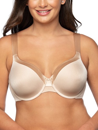 Women's Plus Size Illumination Full Figure Zoned-in Support Bra, Lightly Line...