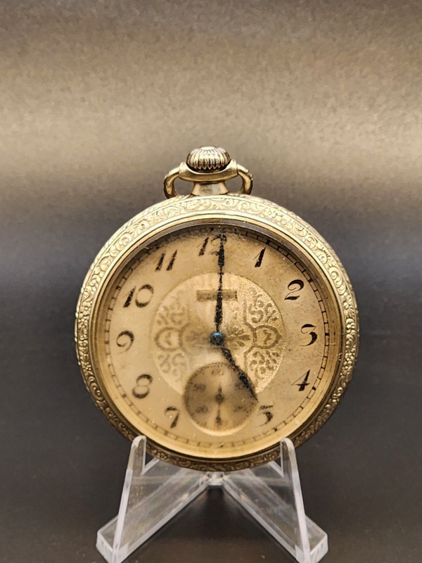 Antique 1894 Elgin Pocket Watch Open Face 15j 16s Grade 103 Model 5