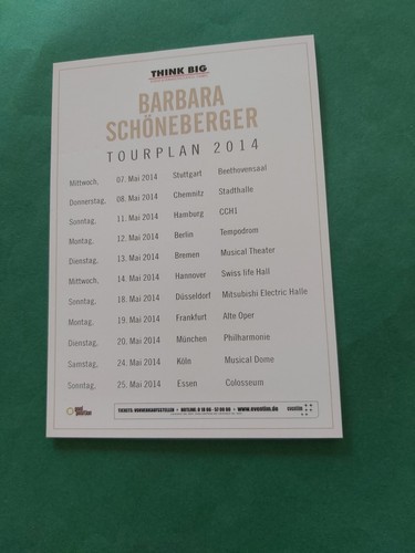Barbara Schöneberger ,   Fernsehen , Kino ,  Autogrammkarte  - Bild 2 von 2
