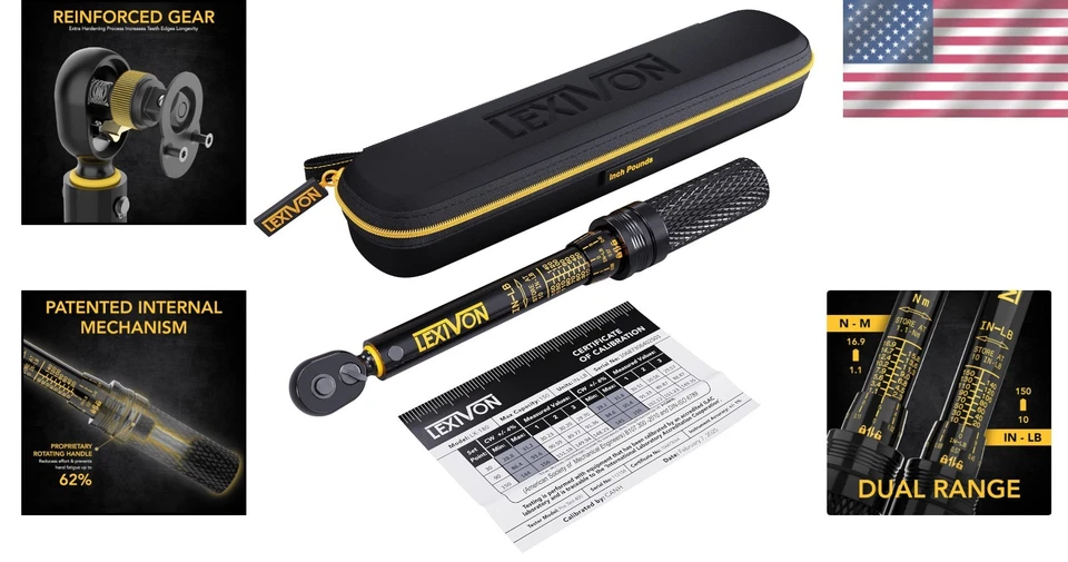 Mini Click Type Torque Wrench | 1/4-Inch Dr. | 10-150 in-lb - Image 2 of 4