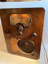Vintage Cossor Melody Maker 348 Mains Radio. 1936. Still working..Read desc.