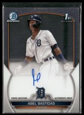 Abel Bastidas 2023 Bowman #CPA-AB Chrome Prospect Autographs Auto Detroit Tigers