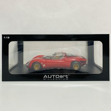 【】AUTOart MILLENNIUM 1/18 Alfa Romeo 33 Stradale Prototype Red