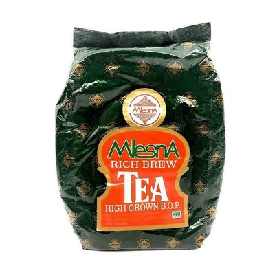 Mlesna pure ceylon black tea, rich brew high grown Premium BOP 400g