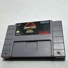 Jurassic Park Part 2: The Chaos Continues (Super Nintendo) SNES Authentic Tested
