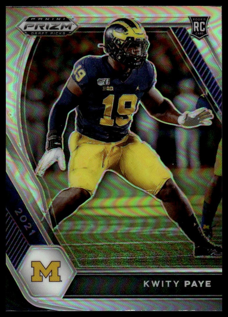 2021 Panini Prizm Draft Picks Collegiate #145 Kwity Paye Green