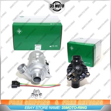 INA Electric Water Pump +Thermostat Kit For BMW X5 X3 528i 328i 530xi 525xi