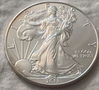 2013 $1 SILVER EAGLE = 1 OZ. .999 SILVER = U. S. MINT = UNCIRCULATED