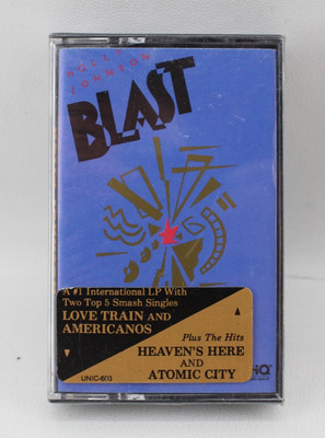 Holly Johnson Blast Cassette Tape (1989 UNI) Dan Hartman Synth-Pop New Sealed