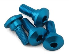 Tamiya Aluminum Servo Step Screws Blue  4  TAM54862 