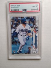 2020 Topps Gavin Lux RC PSA 10
