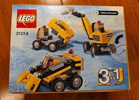 LEGO Creator 31014 Power Digger Dozer Building Toy 3-in-1 Mini 64 Piece Set New