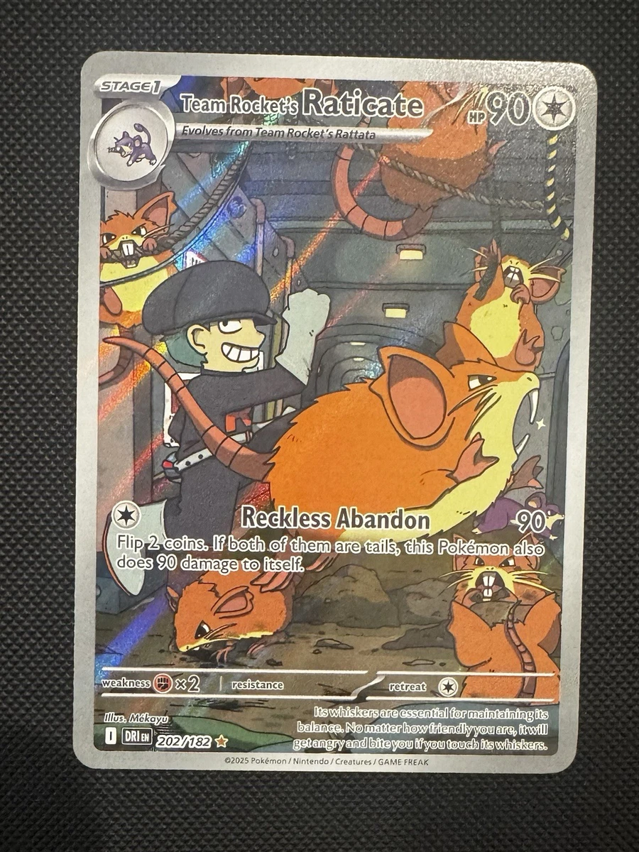 Team Rocket's Raticate Pokémon TCG Cards for sale | eBay
