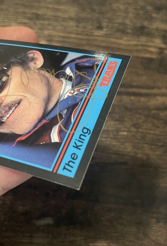 1992 Tracks PromoTHE Premier Richard Petty autograph card - Picture 6 of 6