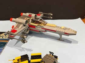 LEGO Star Wars: X-Wing Fighter 7140 w/instructions - NEAR COMPLETE - Please READ