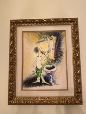 Self Portrait of a Young Man Shaving by Dr. Seuss