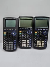 Texas Instruments Calculator TI-83 Plus Bundle Of 3