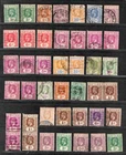 BC Ceylon KGV early issues Selection T735