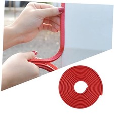 Car Door Edge Guards, 16Ft Universal Car Edge Rubber Seal Trim Protector, U Red