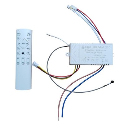 LED Ceiling Fan Remote Control 6-Speed Dimming Variable Frequency DC Controller
