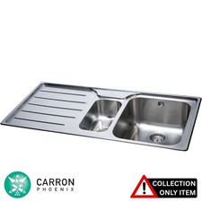 Carron Phoenix Ibis 150 1.5 Bowl Stainless Steel Kitchen Sink "Graded"
