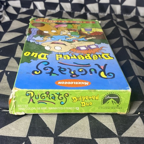 Rugrats : Diapered Duo (1998) VHS, Nickelodeon Episodes Vintage Cartoons - Picture 2 of 13