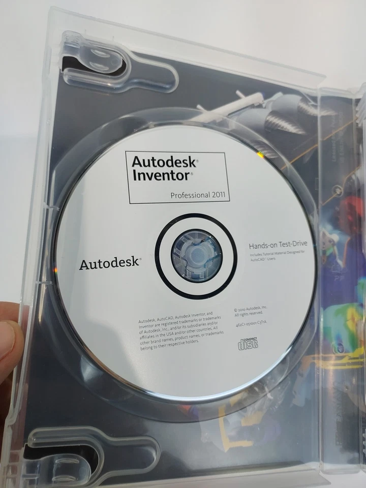 Autodesk Inventor Professional 2011 (Test-Drive) 30 Day Trail 5 Disc Set - Image 4 of 4