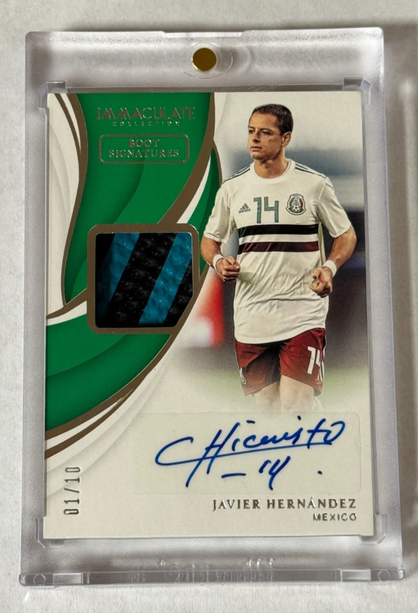 Carte De Collection Panini Prizm Coupe Du Monde 2018 - Luis Hernandez (Mexique) Avec Autographe Authentifié #S-LH