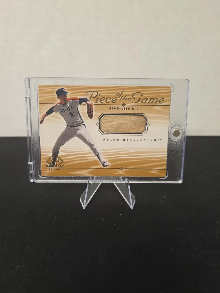 2000 Upper Deck Nolan Ryan Piece of The Game Jogo Taco Usado #NR 🔥🔥 - Imagem 2 de 3