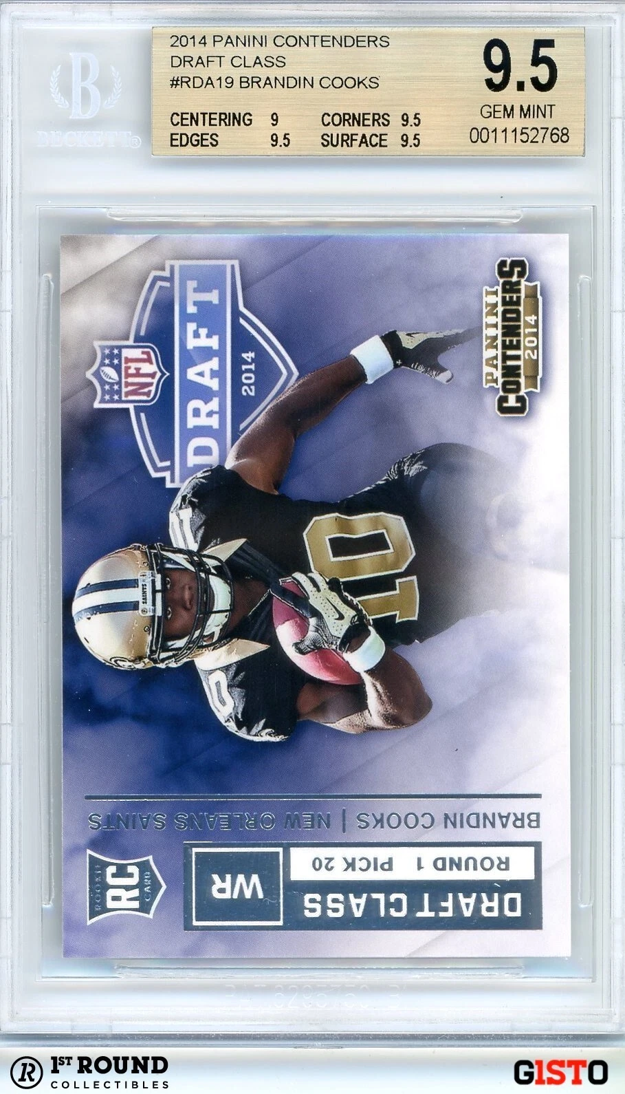 Brandin Cooks Panini Contenders Draft Class #19 Base