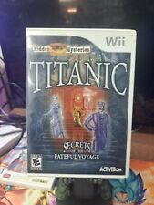 Hidden Mysteries Titanic - Secrets of the Fateful Voyage -Nintendo Wii -COMPLETE