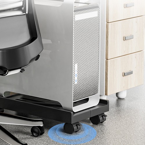 Computer-Tower-Ständer CPU-Halter mit 4 Rollen für die meisten Desktop-Tower - Afbeelding 12 van 18