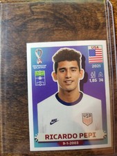 2022 Panini FIFA World Cup USA Stickers- Ricardo Pepi #USA 17 United States