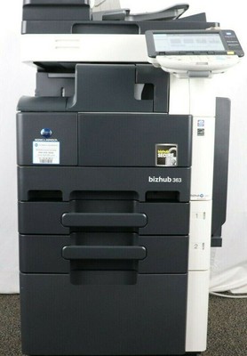 Konica Minolta Bizhub 363 Copier Printer Scanner Network Fax Machine MFP