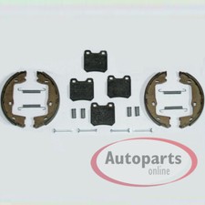 Bremsbeläge Handbremsbacken Zubehör hinten passend für Mercedes 190er w201 