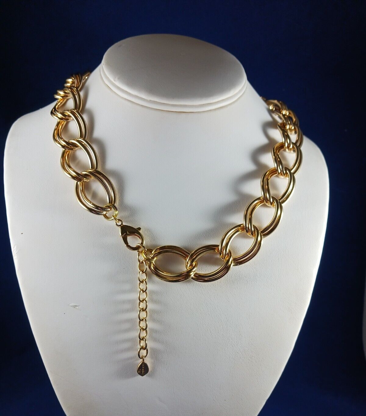 Barse Bronzed Adjustable Double Chain Yellow Gold… - image 4