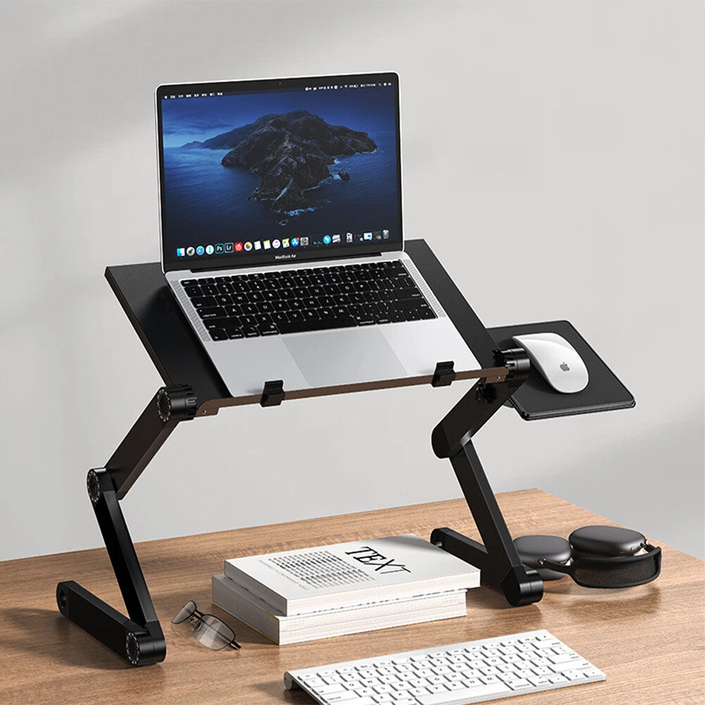 Laptop Stand Table Adjustable Folding Bed Sofa Tray Mouse Pad