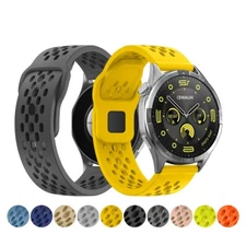 18mm 20mm 22mm Breathable Silicone Sport Watch band Silicone Strap