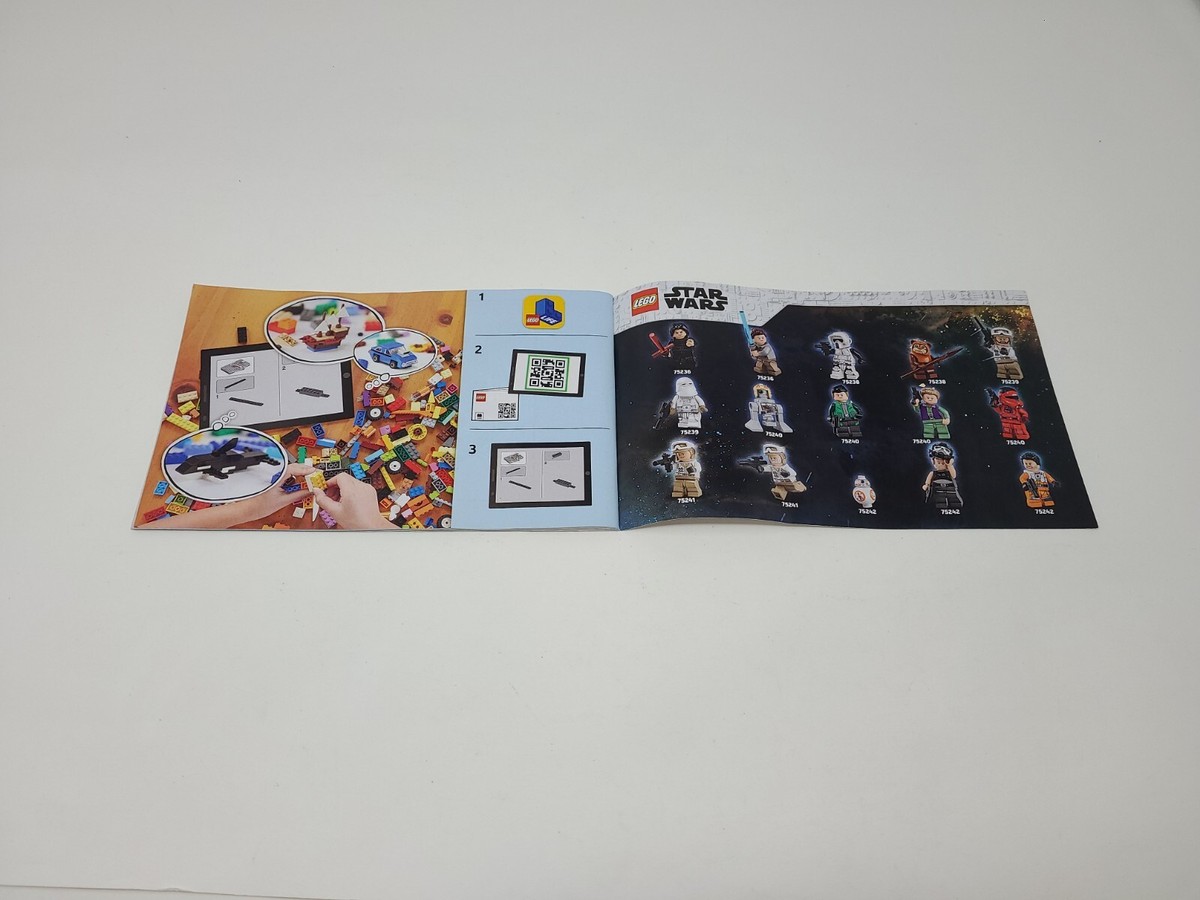 LEGO 75236 Star Wars Duel on Starkiller Base Instruction Booklet
