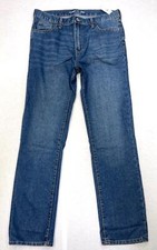 Old Navy Boys Medium Washed Wow Skinny Non-Stretch Denim Blue Jeans 18 Plus