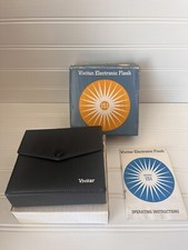 Vivitar 151 Electronic Flash W/ Power Cord Case Vintage Original Box Untested