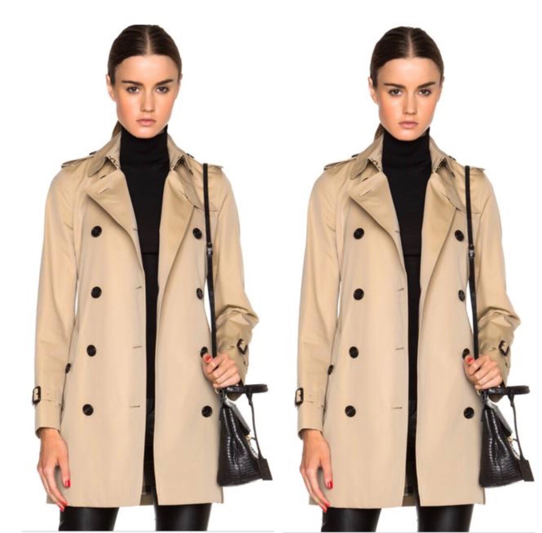 burberry brit buckingham trench coat
