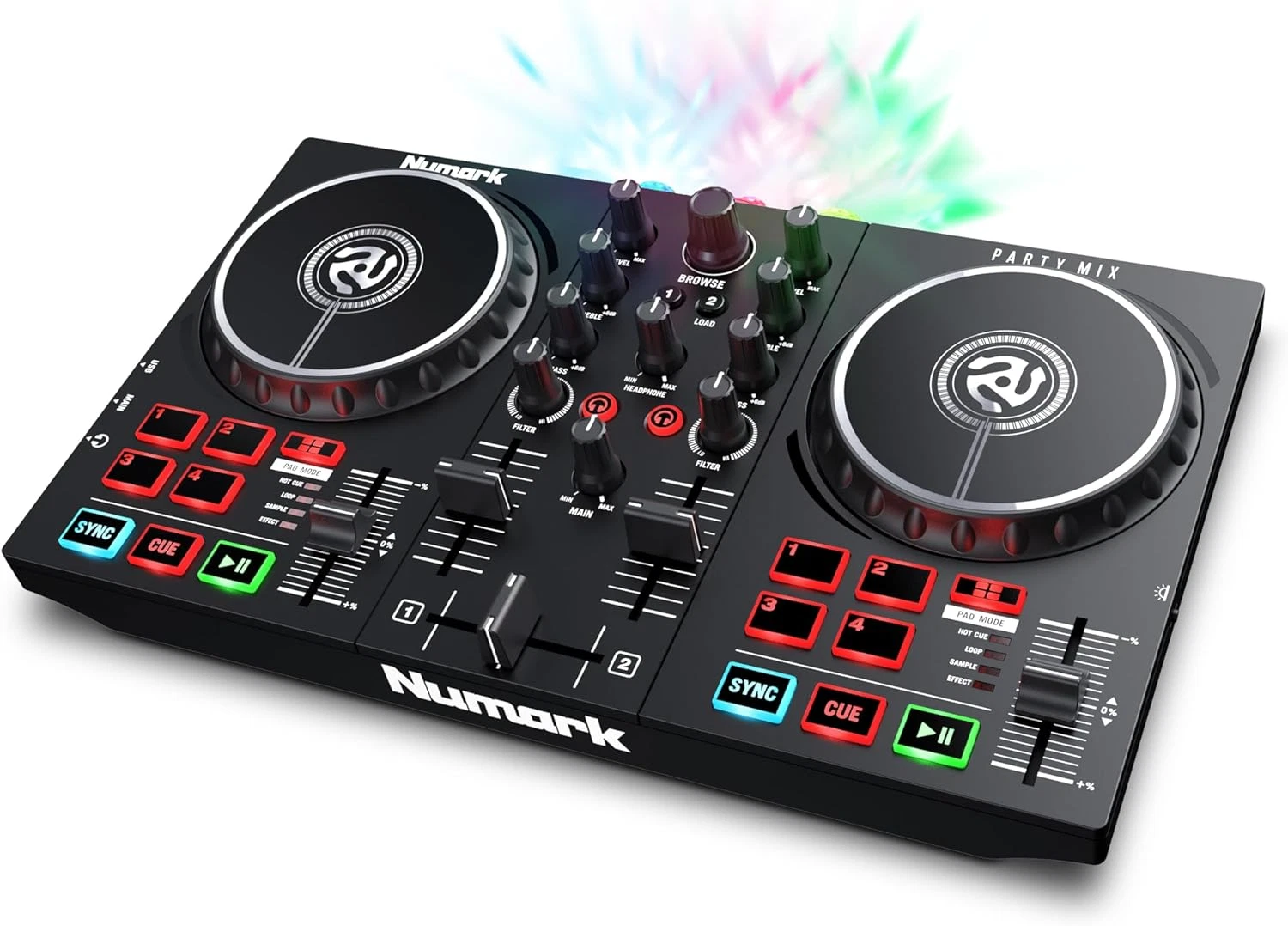 Numark Scratch DJ Mixer | Serato DJ Pro Incluído | Innofader