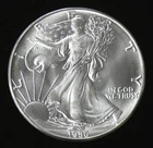 1986 BRILLIANT UNCIRCULATED KEY DATE FIRST YEAR AMERICAN SILVER EAGLE