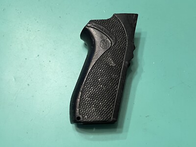 USED FACTORY SMITH & WESSON 5906 CURVED BACK BLACK PLASTIC GRIPS 4006 *ROUGH